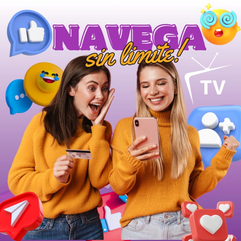 navega con el mejor internet sin limite